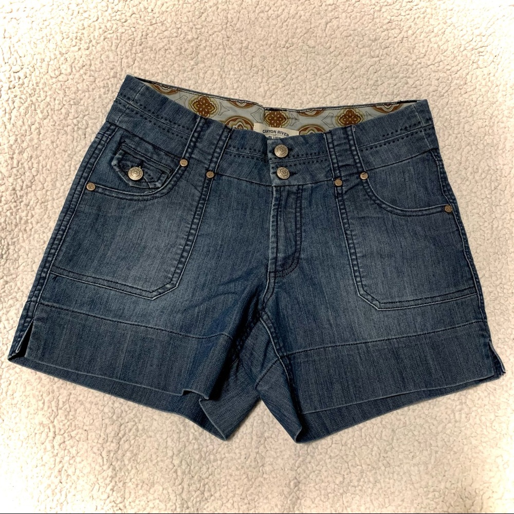 50% off Canyon Rivers denim shorts